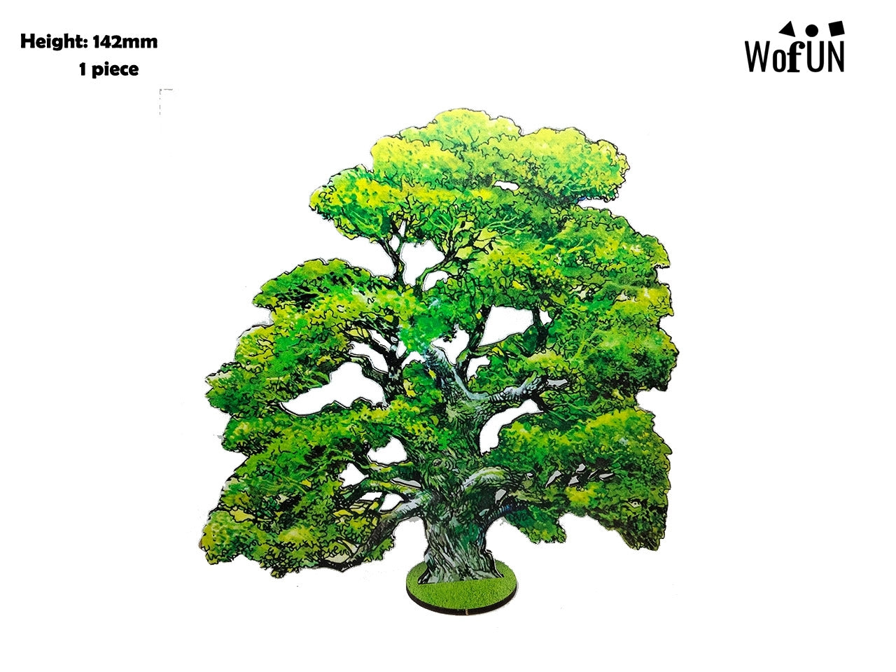 18mm Large Oak