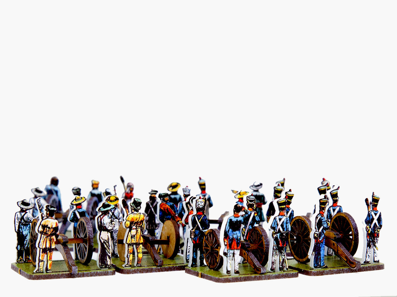 Mexican and Texian Artillery