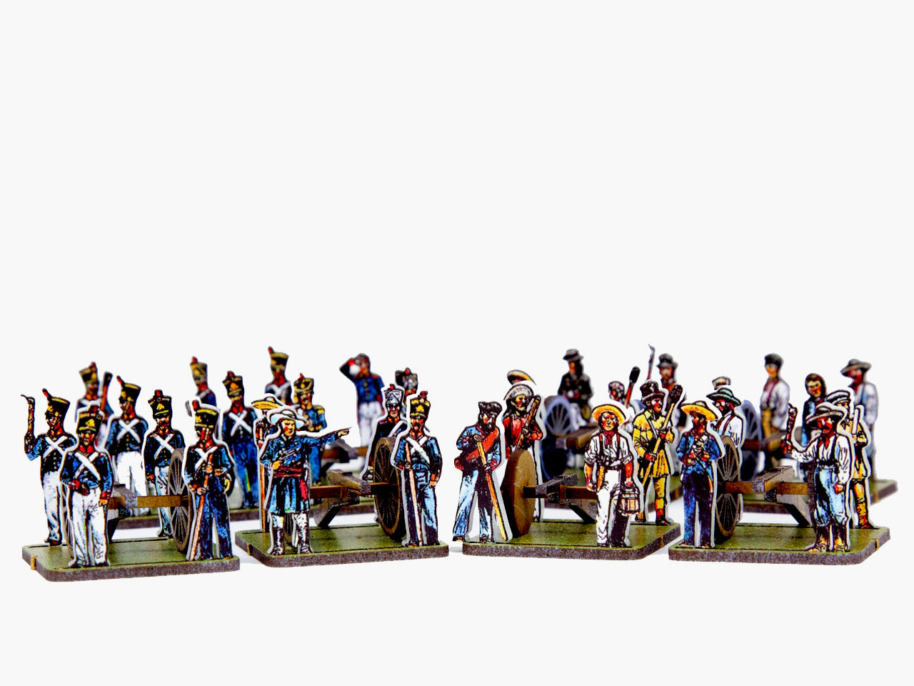 Mexican and Texian Artillery