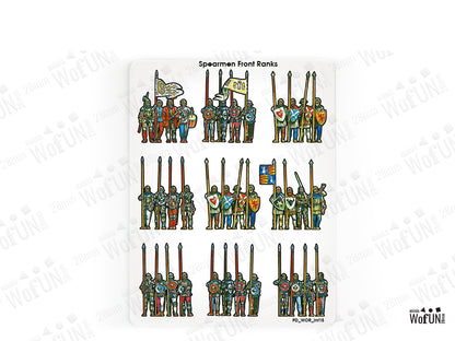 Spearmen Front Ranks