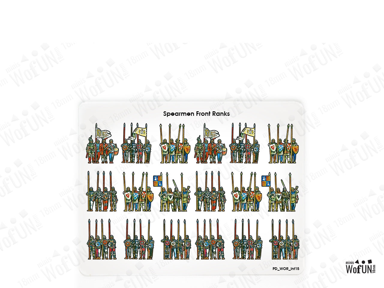 Spearmen Front Ranks