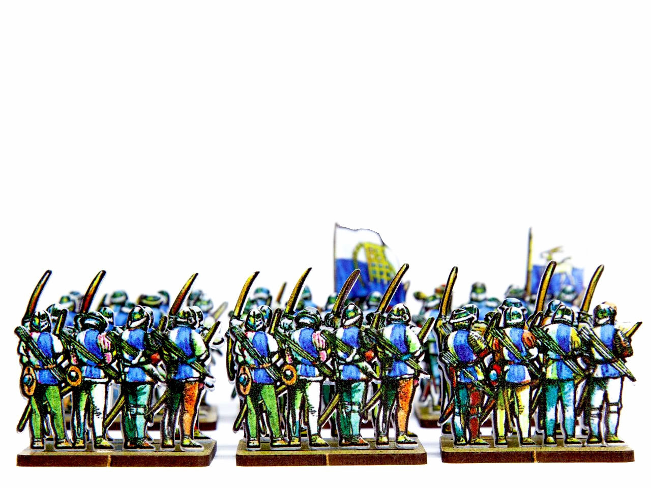 Bowmen in Blue & White Livery (Somerset)
