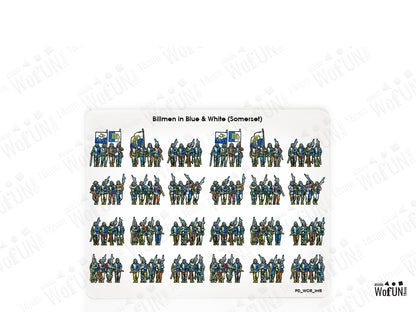 Billmen in Blue & White Livery (Somerset)