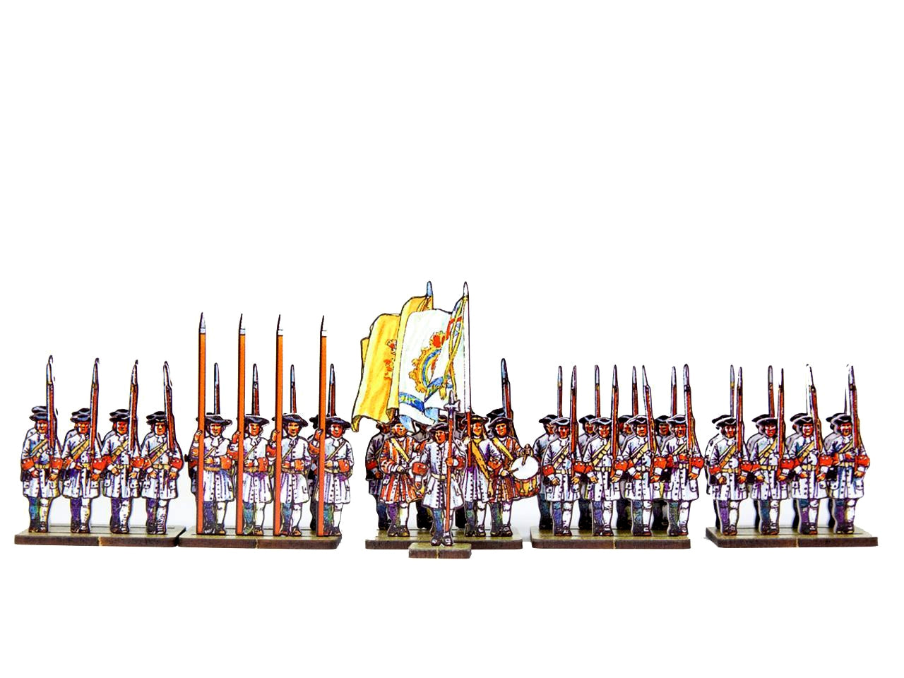 Dutch Line Infantry (white uniforms)