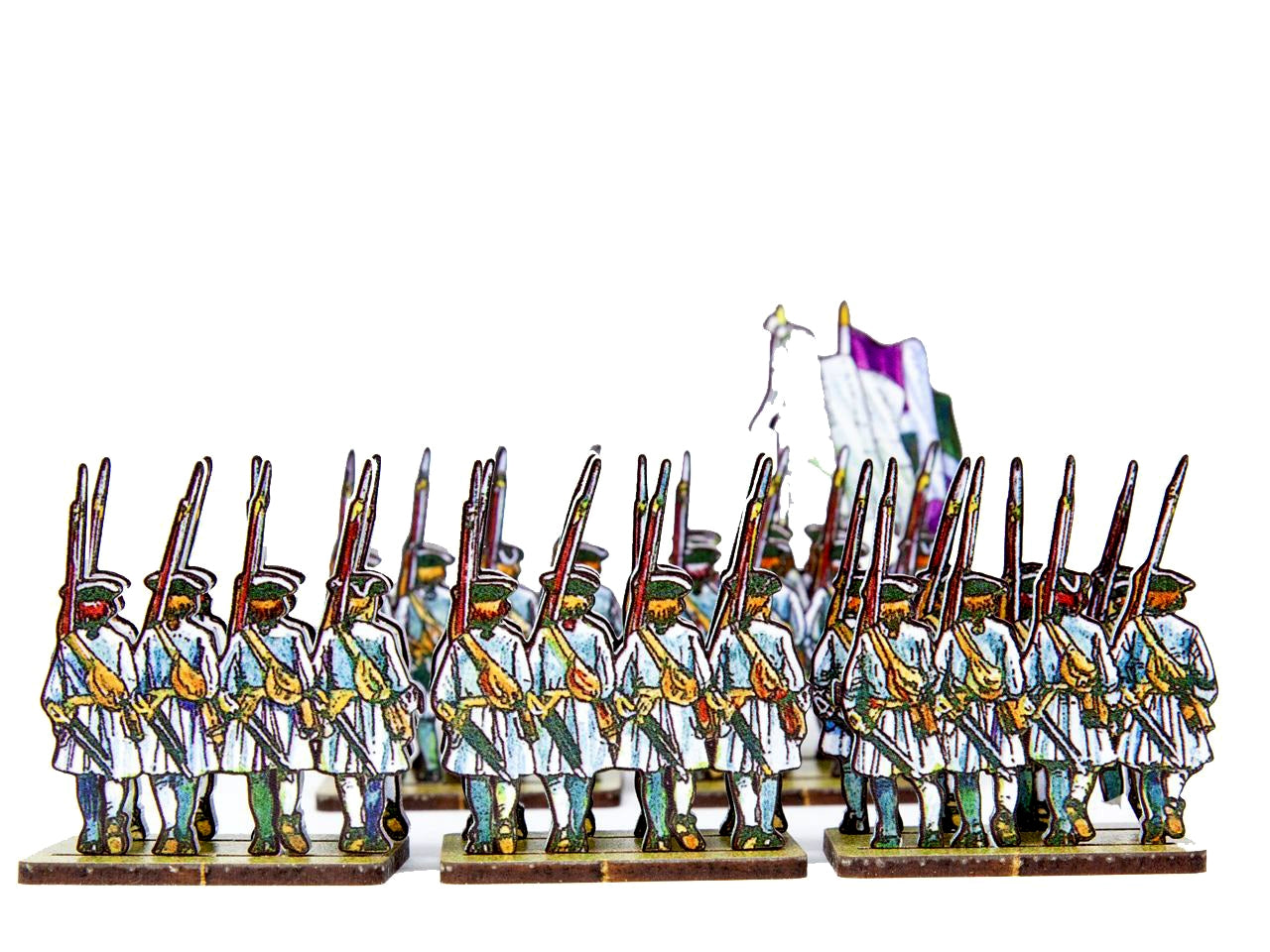 French Line Infantry Auvergne (white facings & white cuffs)
