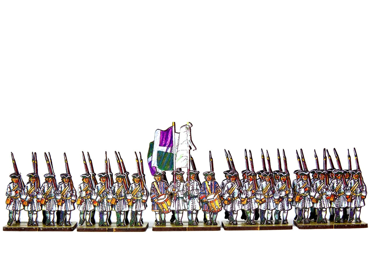 French Line Infantry Auvergne (white facings & white cuffs)