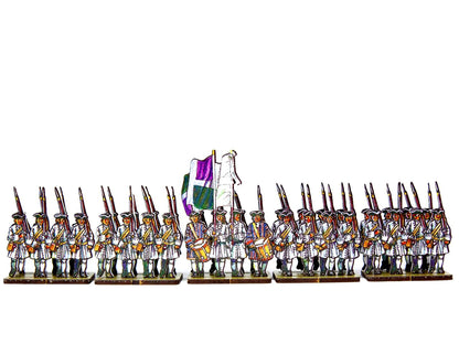French Line Infantry Auvergne (white facings & white cuffs)