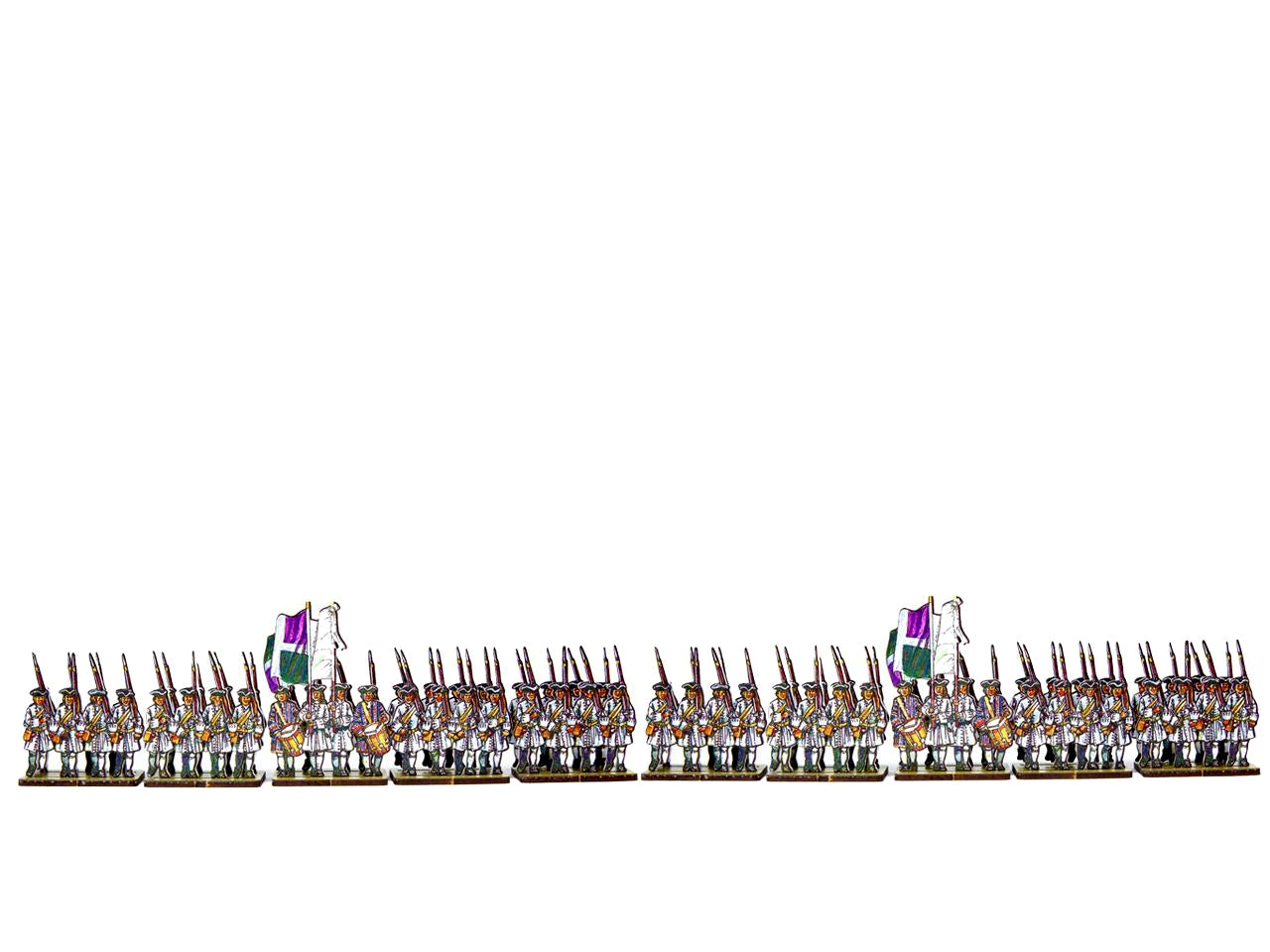 French Line Infantry Auvergne (white facings & white cuffs)