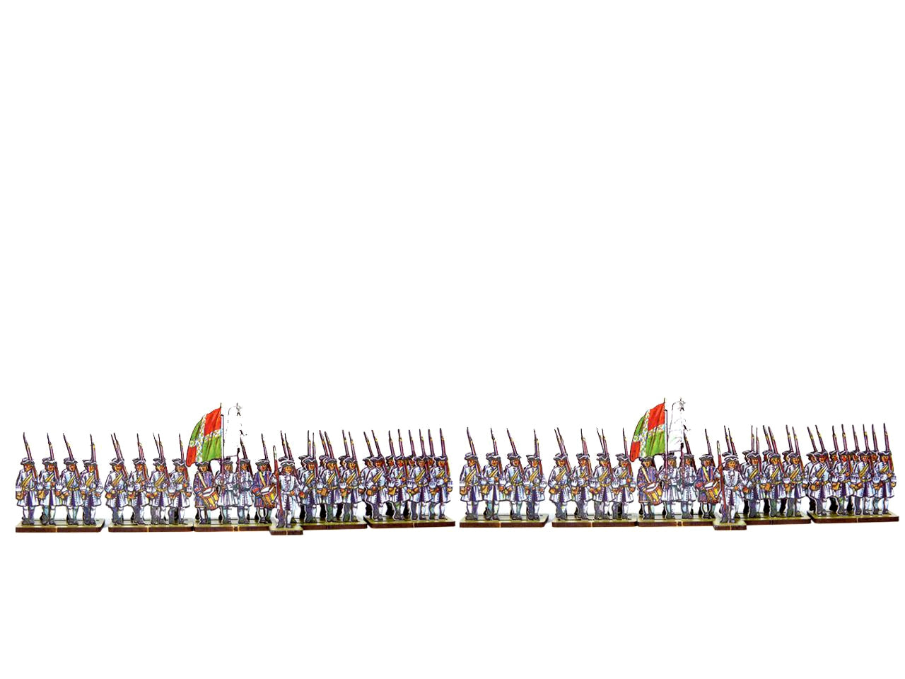 French Line Infantry Le Roi (blue facings & white cuffs)