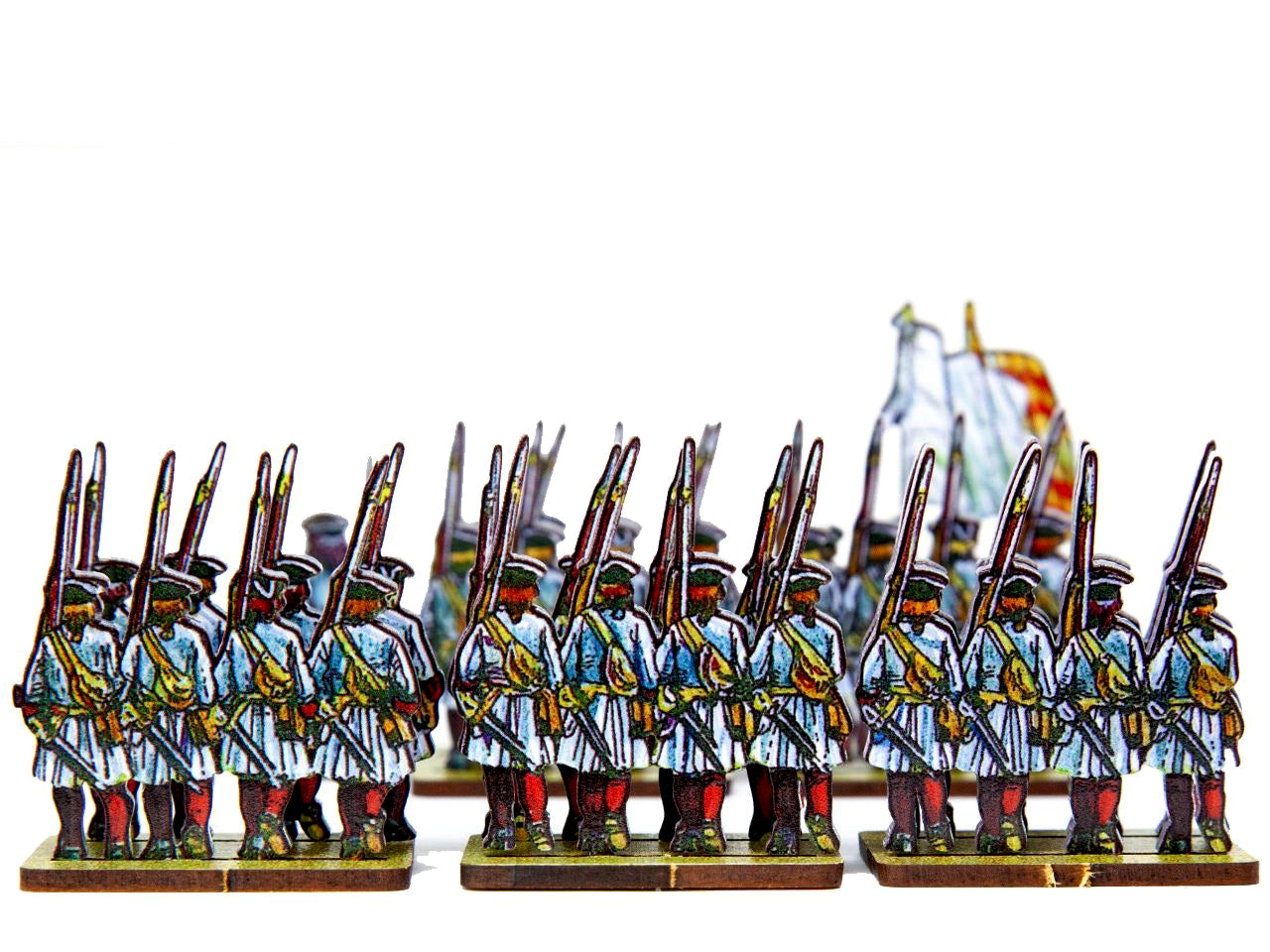 French Line Infantry Bearn (red stockings & red cuffs )