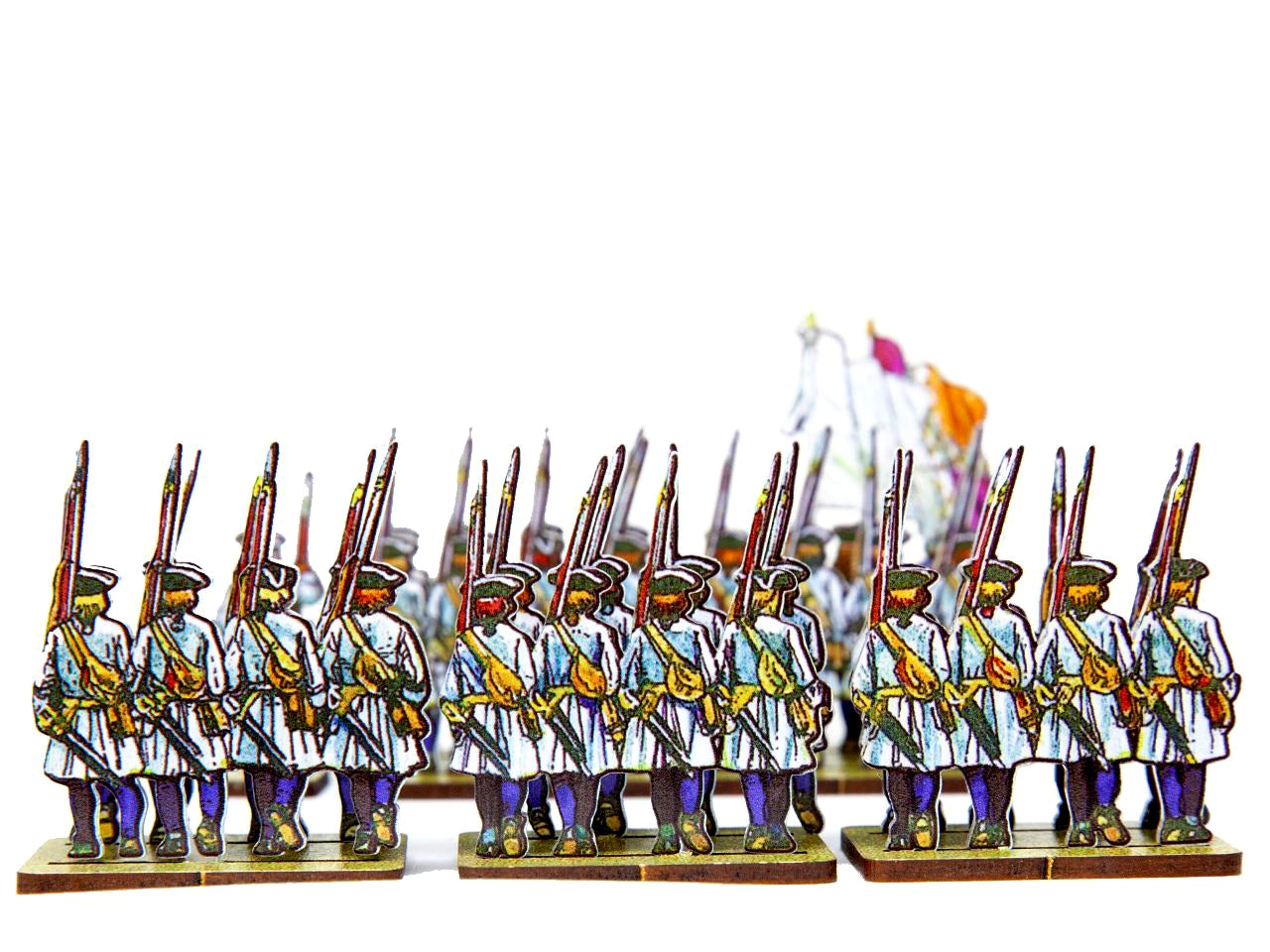 French Line Infantry Royal (blue facings & blue stockings)
