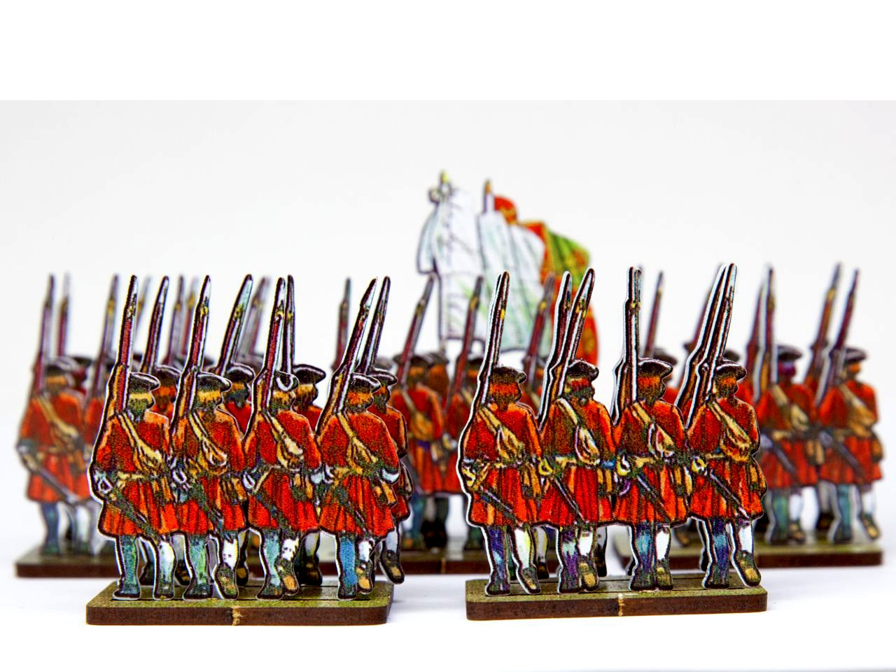 French Line Infantry O'Donnel (Irish - red uniforms)