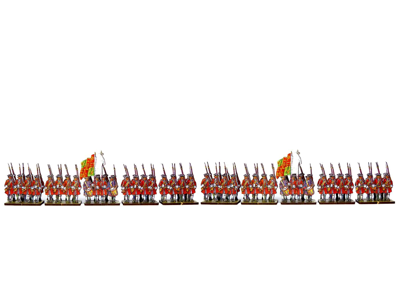 French Line Infantry O'Donnel (Irish - red uniforms)