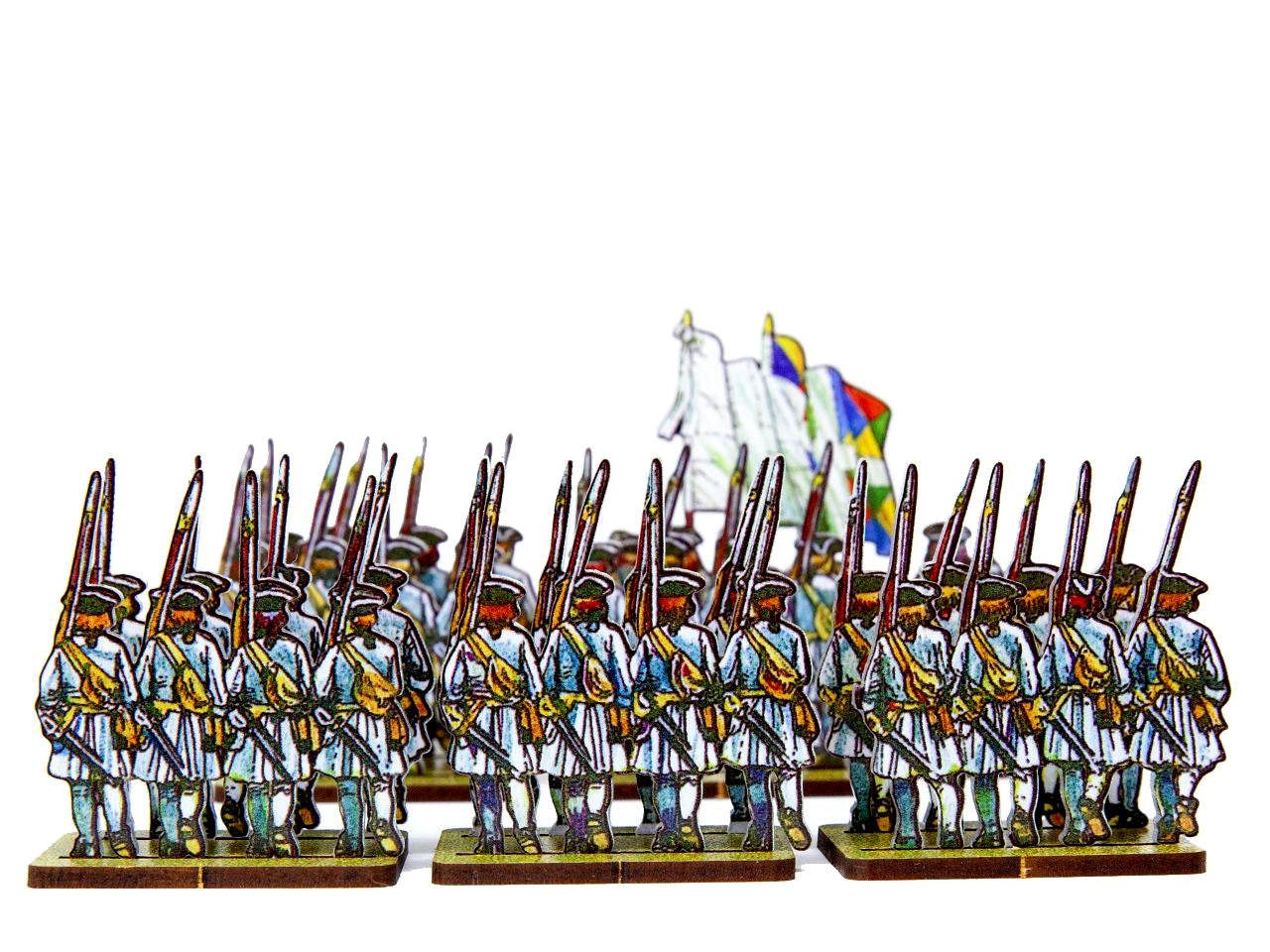 French Line Infantry Saintonge (blue facings)
