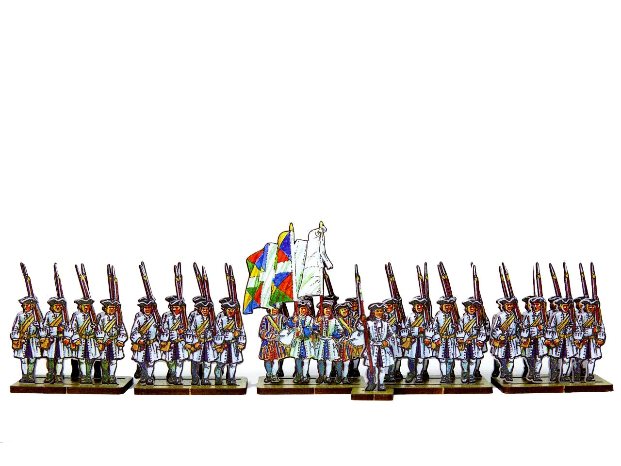 French Line Infantry Saintonge (blue facings)