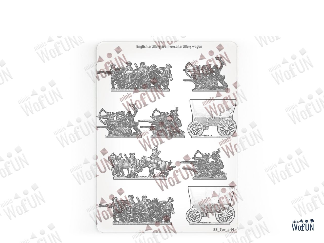 English Artillery & Universal Artillery Wagon