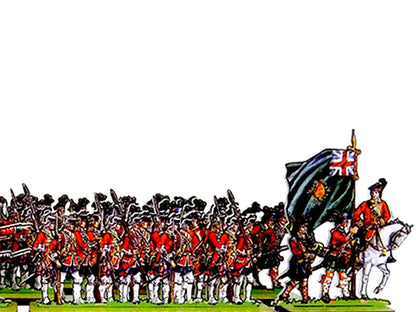 British Infantry 2nd Foot, Highland Scottish Infantry