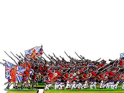 English 8th Foot Regiment, English 6th Foot Regiment