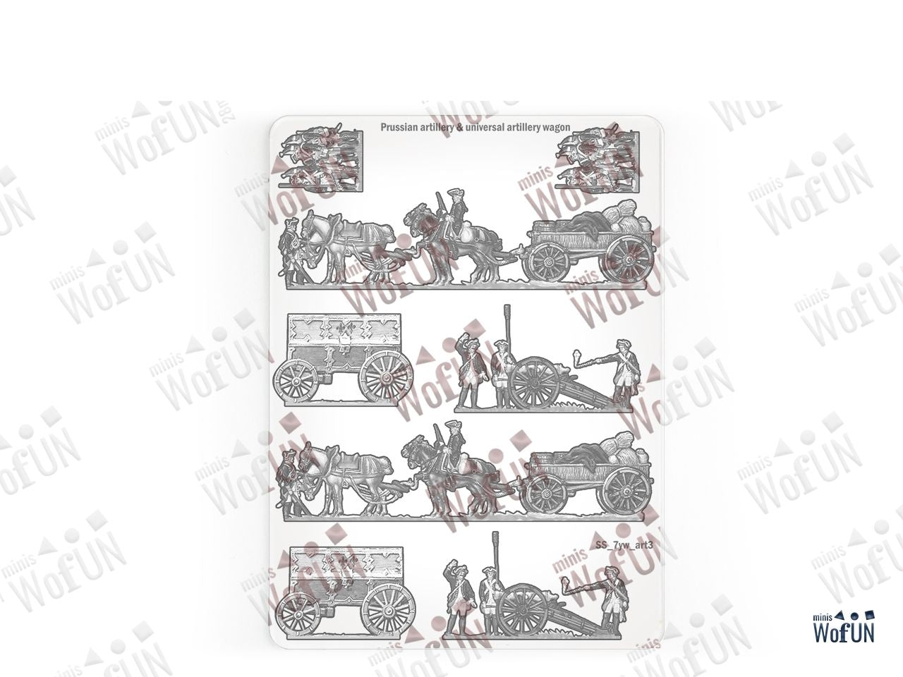 Prussian Artillery & Universal Artillery Wagon