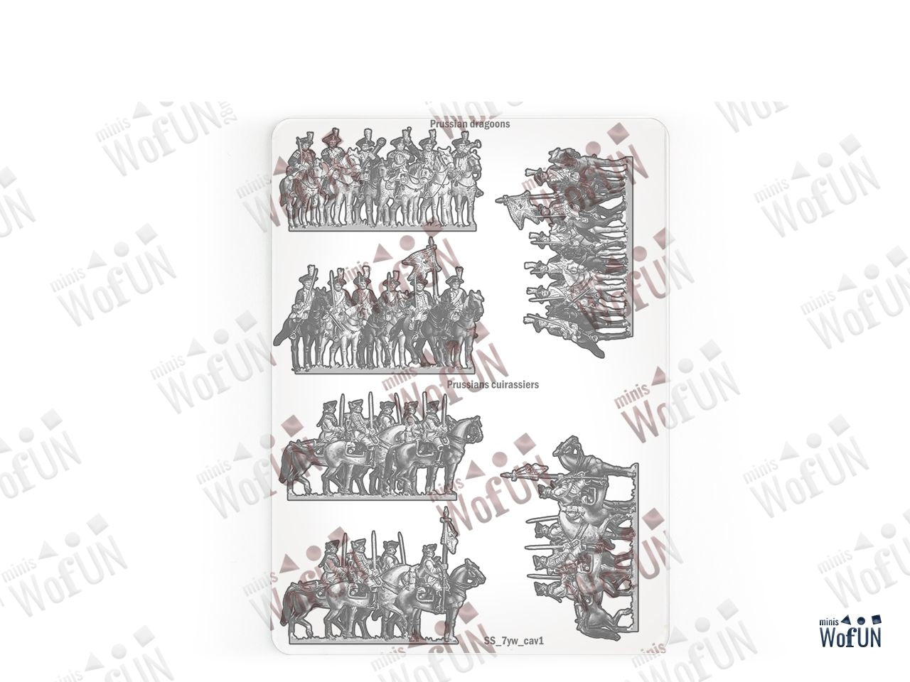 Prussian Dragoons, Prussians Cuirassiers