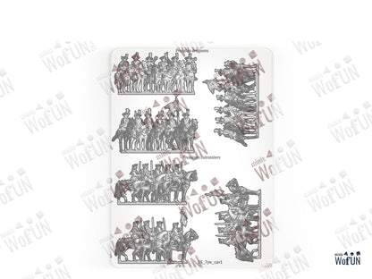 Prussian Dragoons, Prussians Cuirassiers