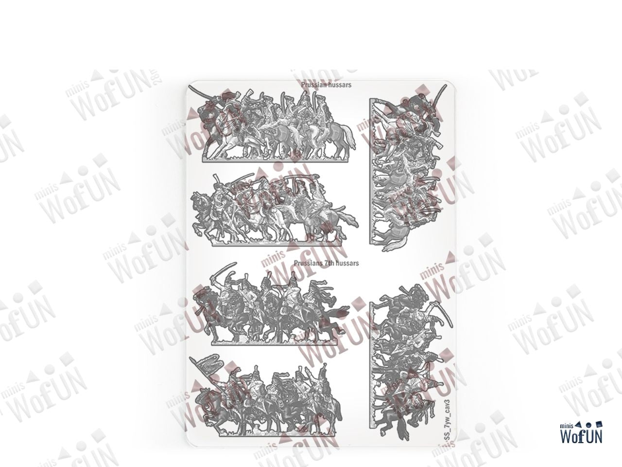 Prussian Hussars, Prussians 7th Hussars