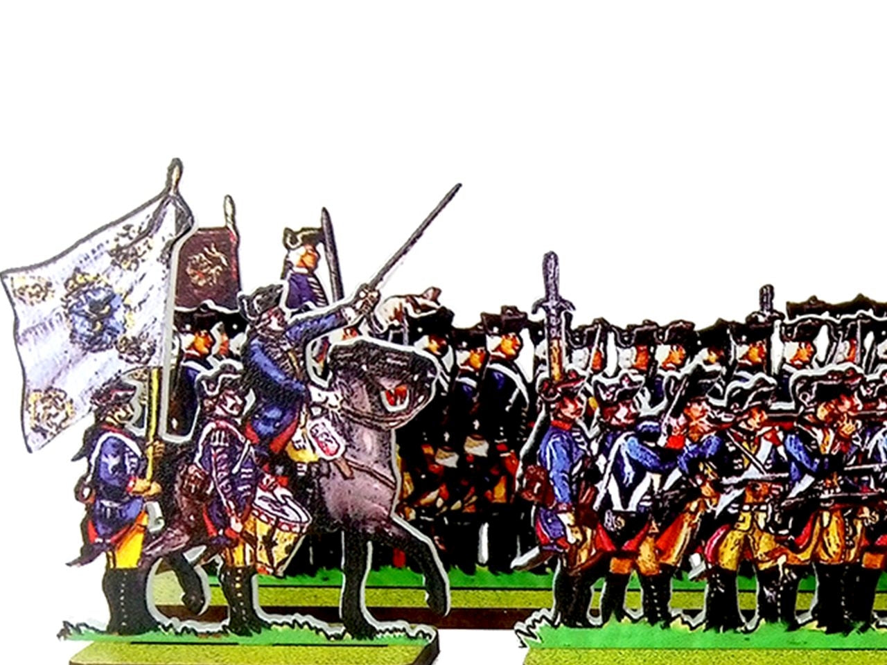 Prussian Infantry 15 Reg. Musketeers and 21 Reg. Musketeers