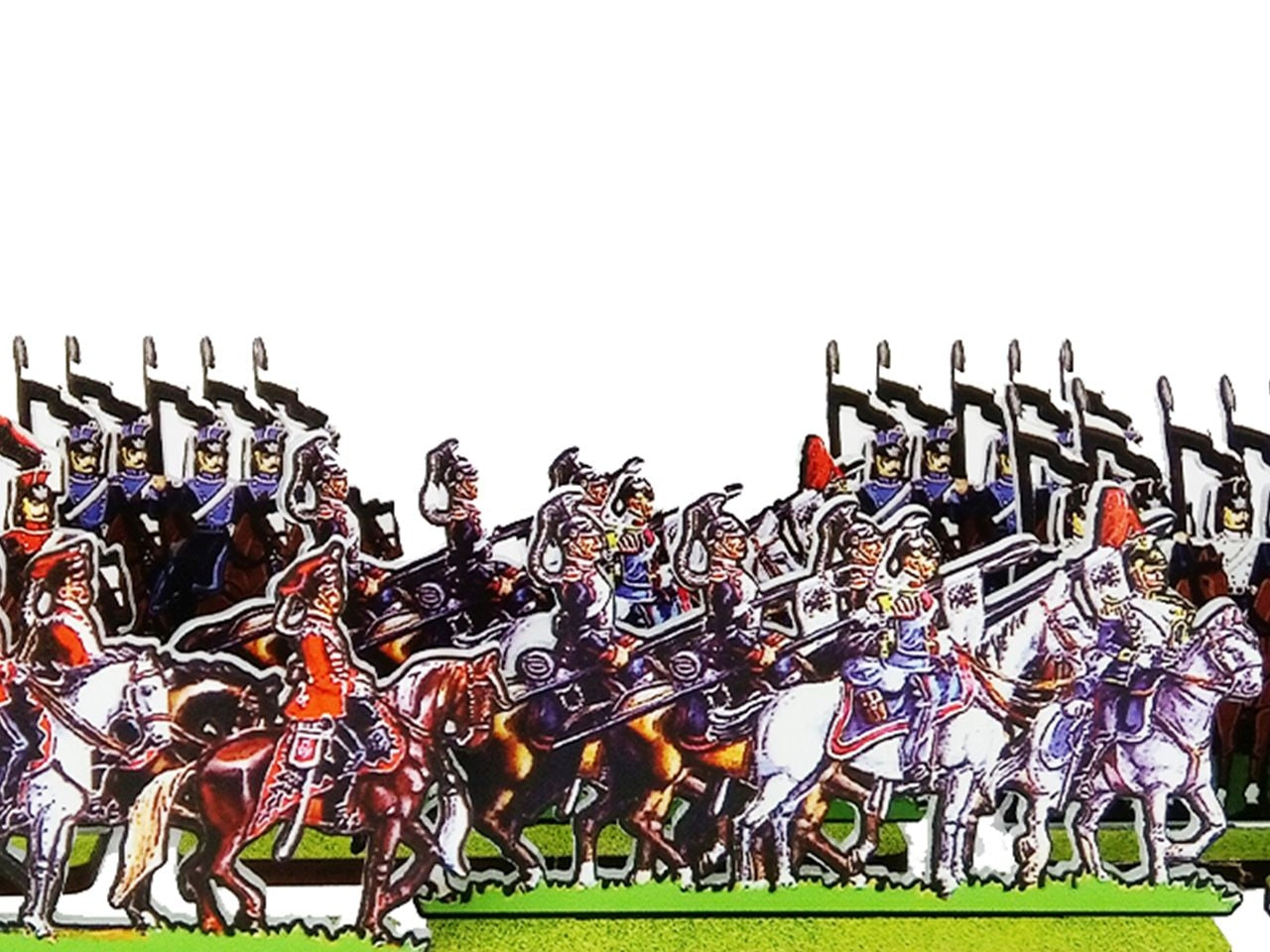 Prussian Hussars and Ulans