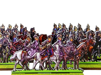 Prussian Black Hussars, Dragoons and Bavarian Dragoons