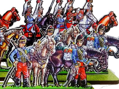 French Hussars and Cent Guards 1870