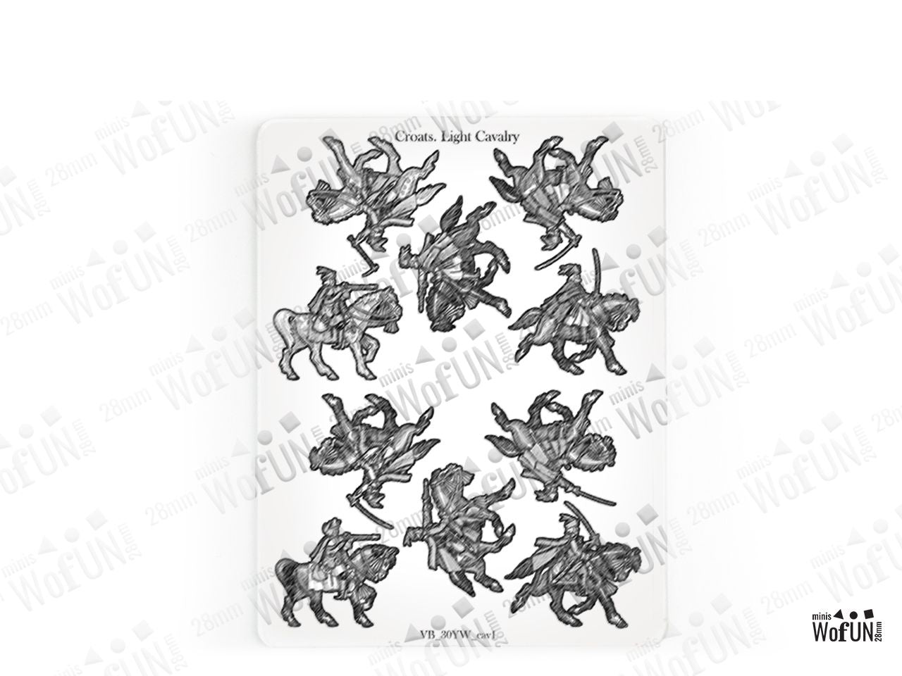 Croats. Light Cavalry