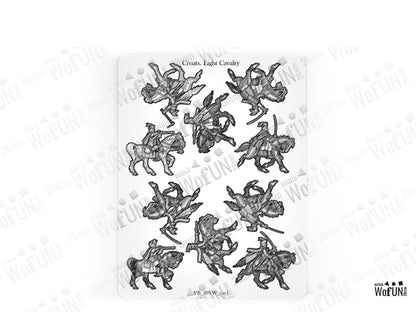 Croats. Light Cavalry