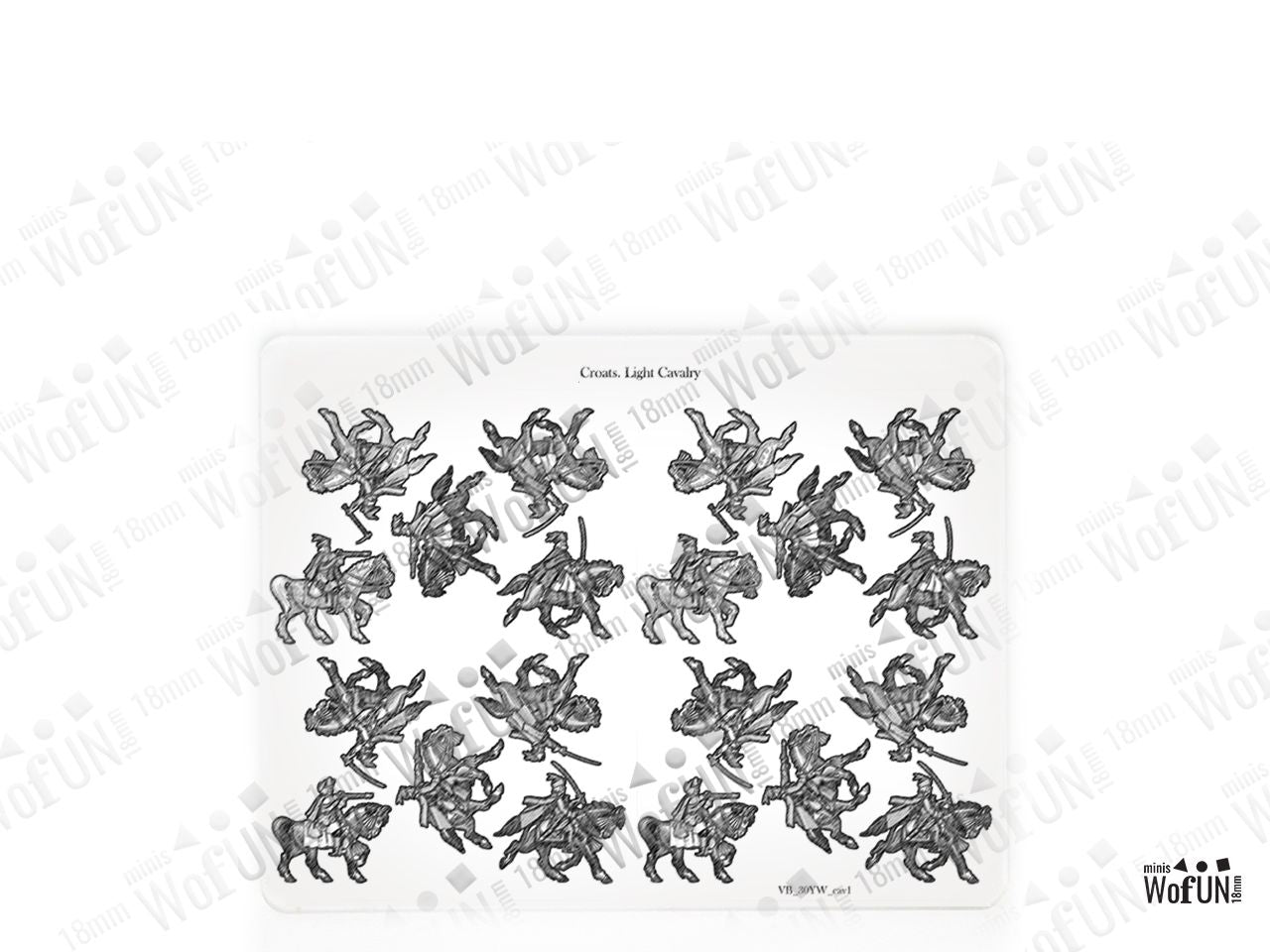 Croats. Light Cavalry