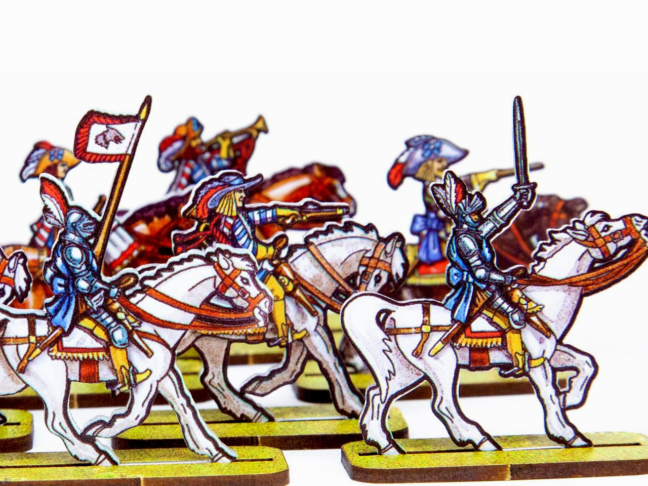 Mounted Officers. Snow Star