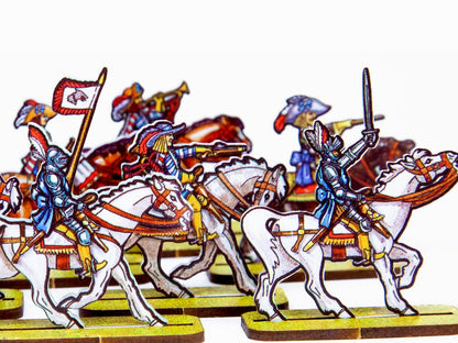 Mounted Officers. Snow Star