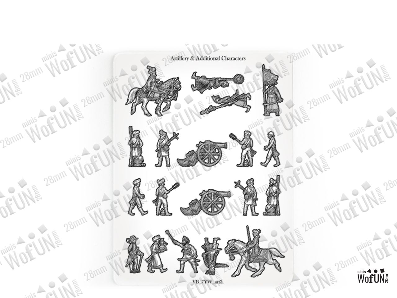 Indian Artillery & Characters