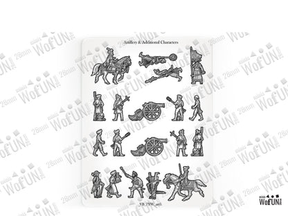 Indian Artillery & Characters