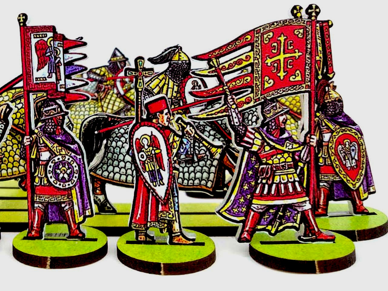 Byzantine Commanders and Horseguards
