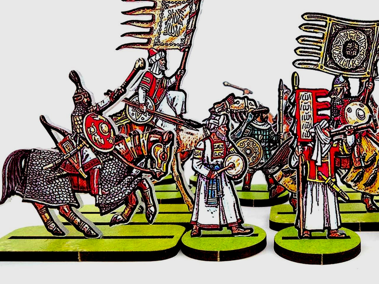 Middle Eastern Commanders and Guardsmen