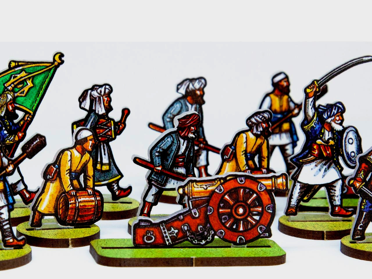 Afghan Tribal Artillery & Commanders