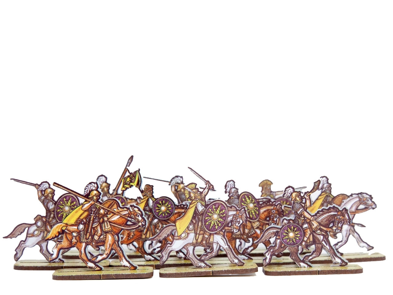 Roman Cavalry 3 (Purple Shields)