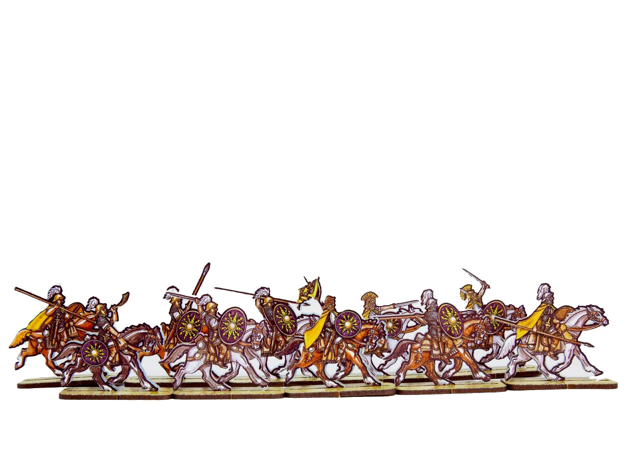 Roman Cavalry 3 (Purple Shields)
