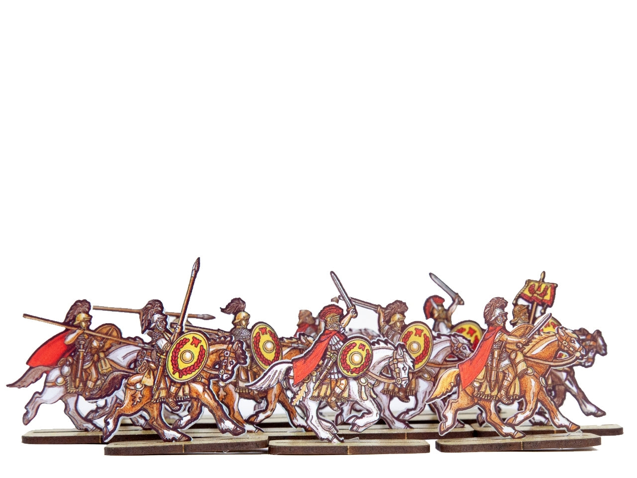 Roman Cavalry 5 (Yellow/Red Shields)