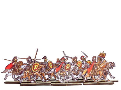 Roman Cavalry 5 (Yellow/Red Shields)