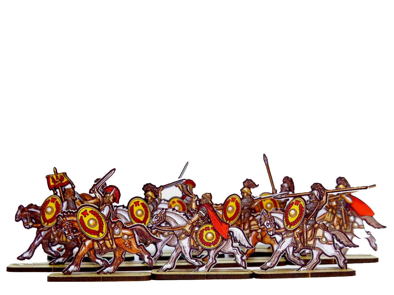 Roman Cavalry 5 (Yellow/Red Shields)