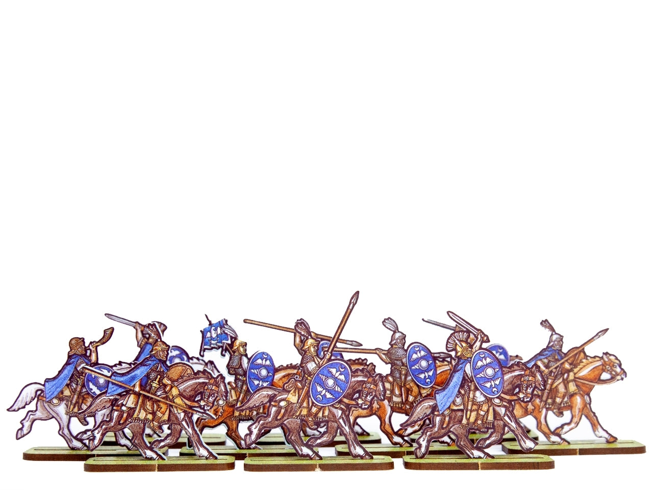 Roman Cavalry 6 (Blue Shields)