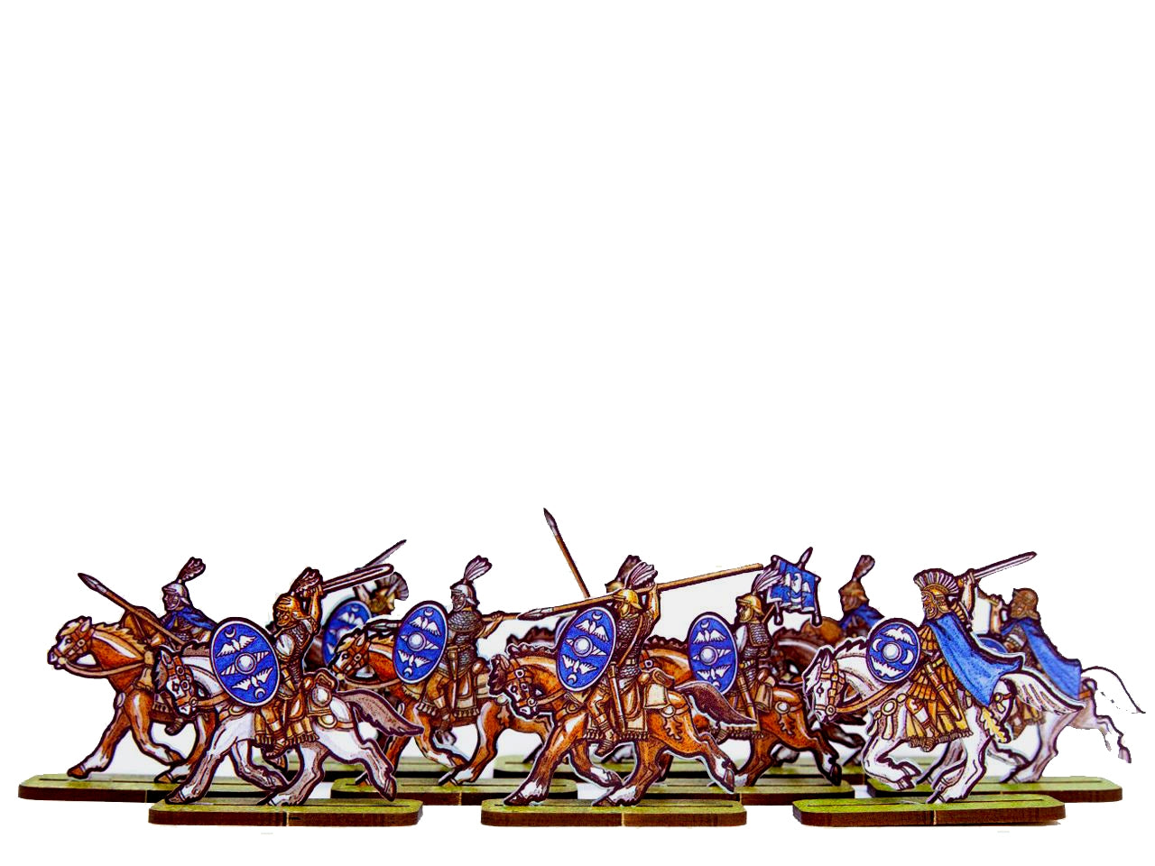 Roman Cavalry 6 (Blue Shields)