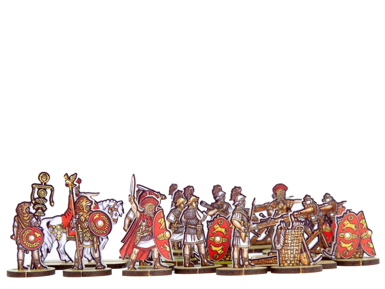 Roman Artillery & Commanders 4 (Red Shields)