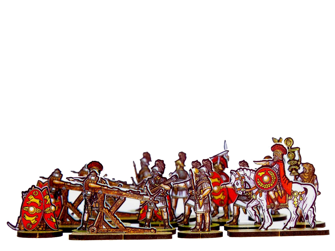 Roman Artillery & Commanders 4 (Red Shields)