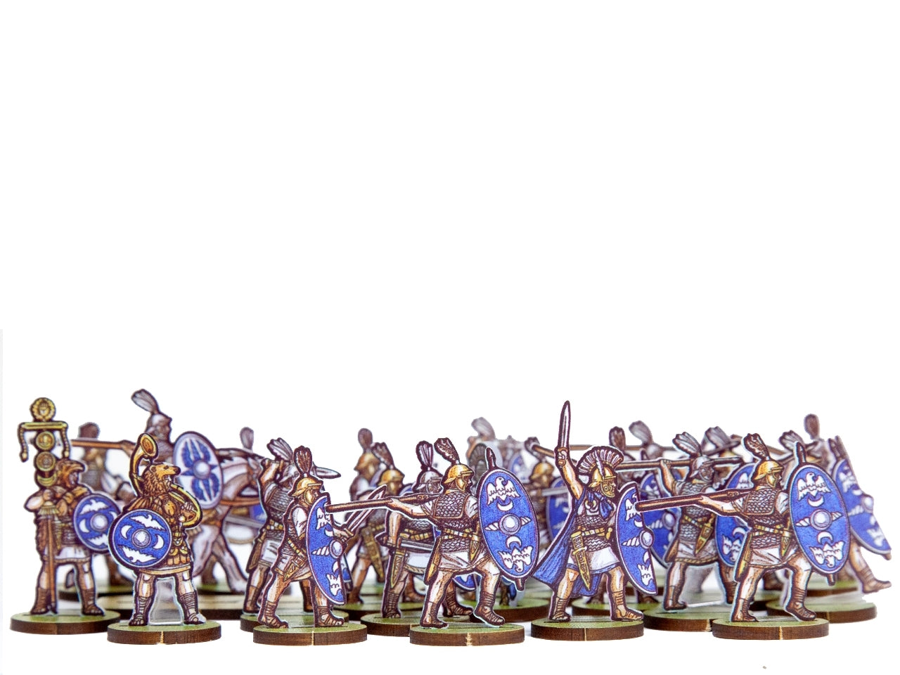 Roman Infantry 6 (Blue Shields)